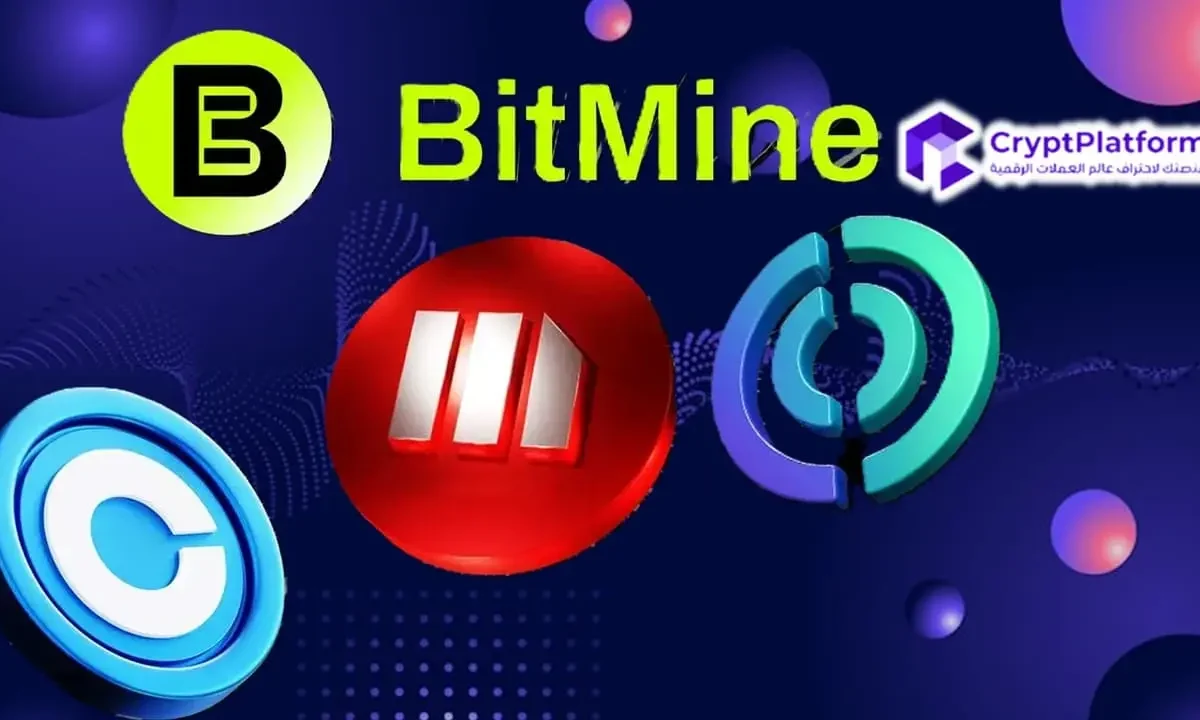سوق العملات الرقمية اليوم: ارتفاع سهم CRCL بنسبة 20%، وسهم COIN بنسبة 10%، مع استمرار صعود سهمي BMNR وMSTR