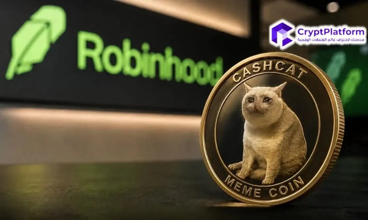 ارتفع سعر عملة CASHCAT Memecoin بنسبة 1100% بعد تغريدة الرئيس التنفيذي لشركة Robinhood X
